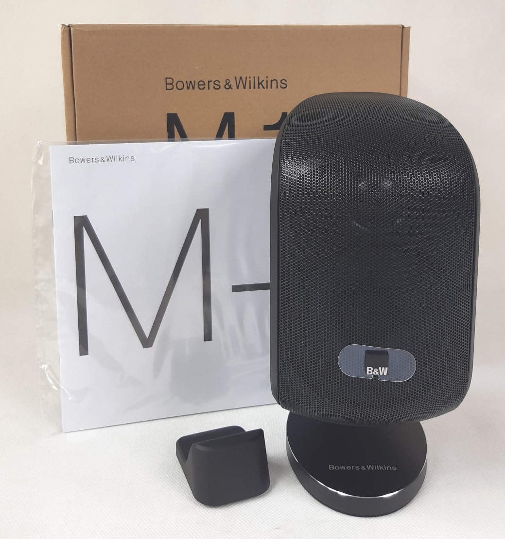 Bowers & Wilkins M-1 [マット・ブラック] 2本 Bowers & Wilkins M-1 głośnik naścienny
